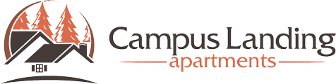 Campus Landing Apartments logo - Click to link to homepage.