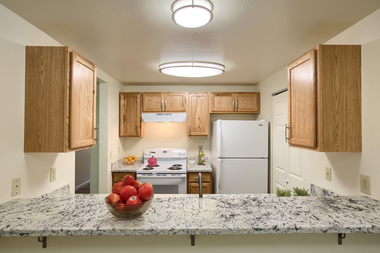 1x1 kitchen - virtually staged