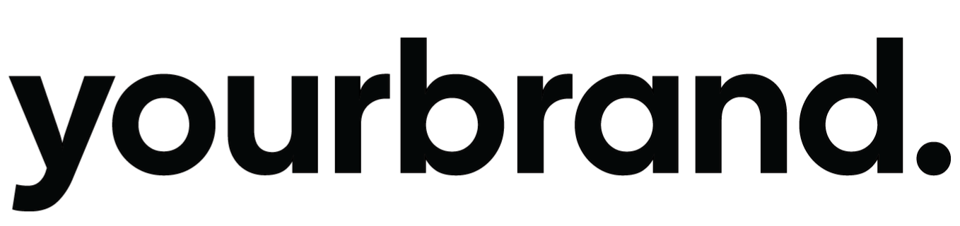 Yourbrand logo in bold black text on a white background