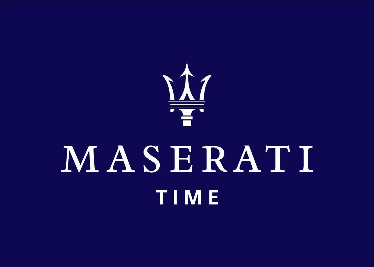 logo maserati time