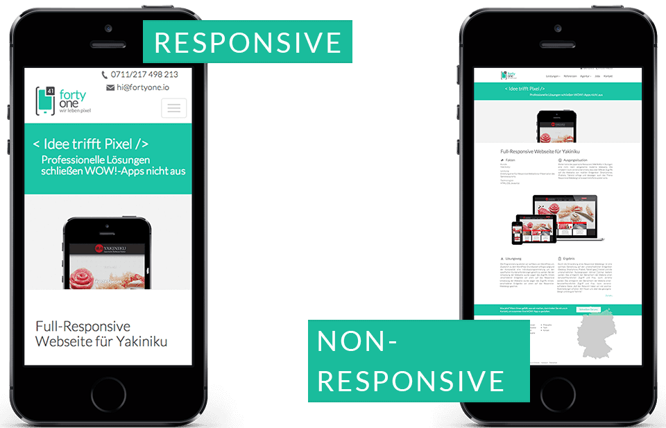 Responsive Website, Franchise Website Design