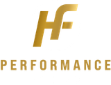 Gold logo with the letters 