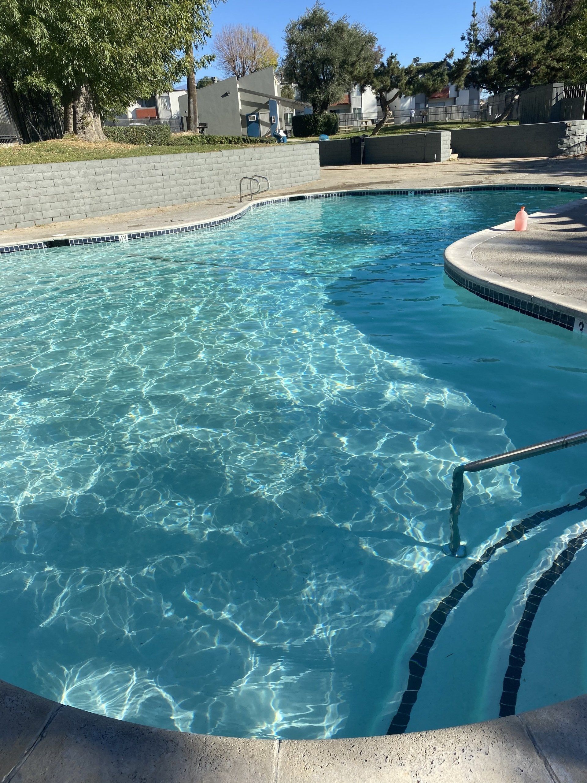 Swimming Pool at the Backyard — Riverside, CA — Moe’s Pool and Spa Service