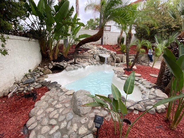 Backyard Pool — Riverside, CA — Moe’s Pool and Spa Service