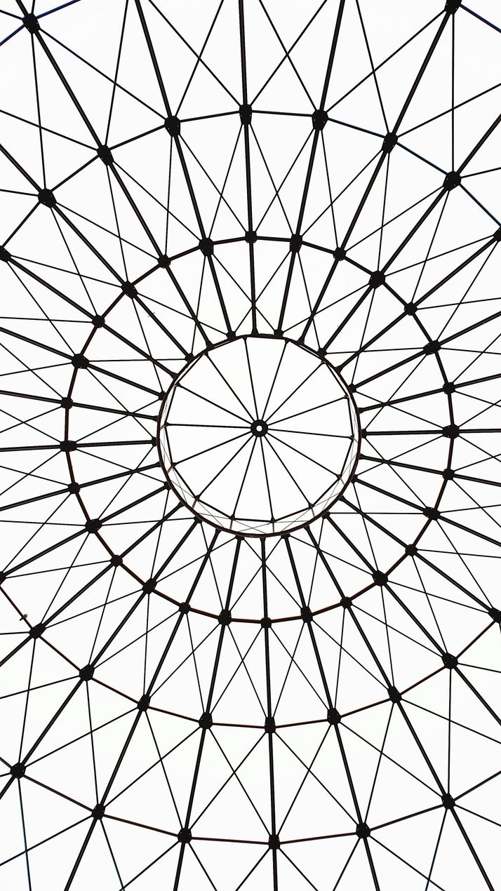 Commercial property glass ceiling