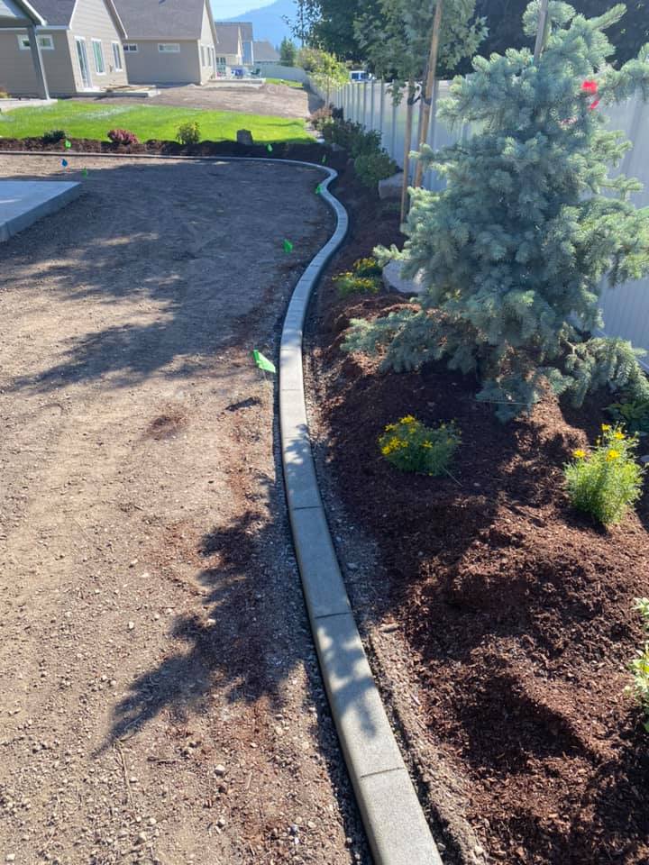 Landscaping Ongoing Project — Post Falls, ID — Perfection Edge LLC