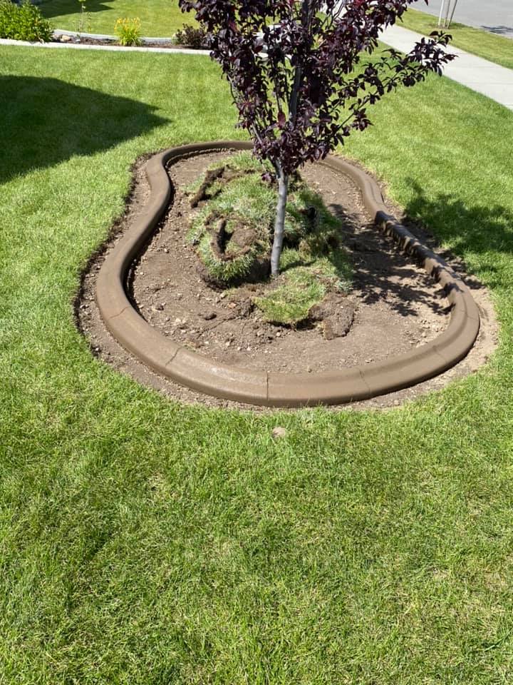 Garden with No Mulch — Post Falls, ID — Perfection Edge LLC