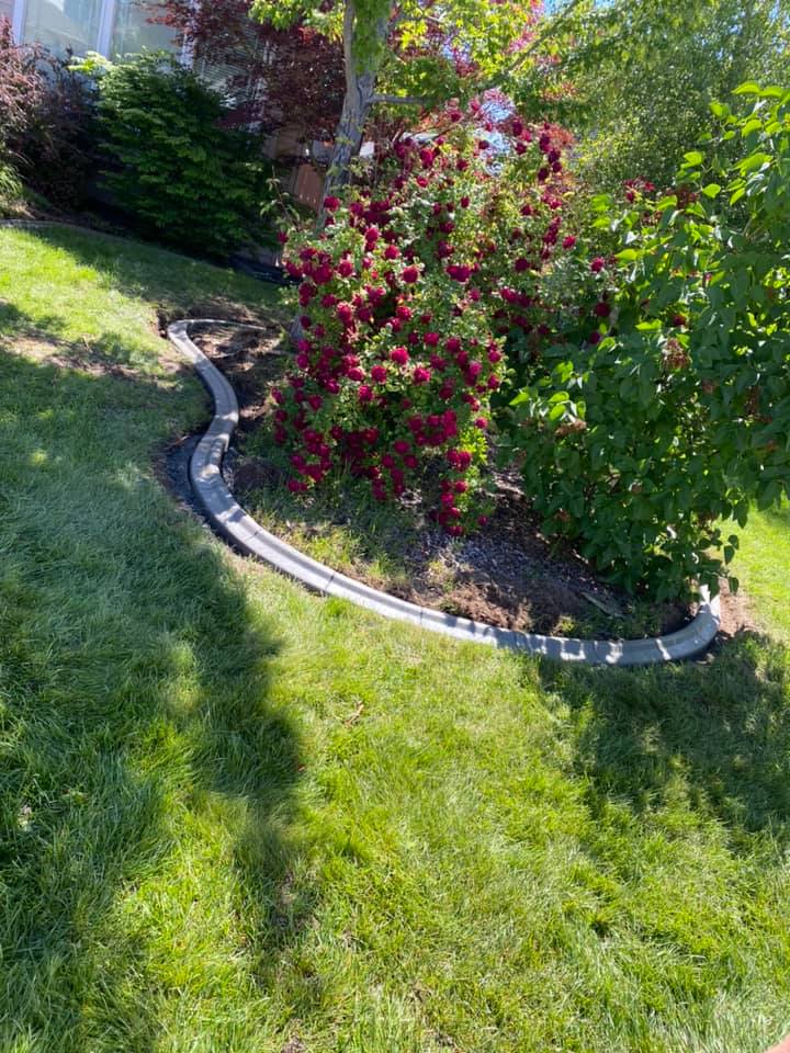 Garden with Flowers — Post Falls, ID — Perfection Edge LLC