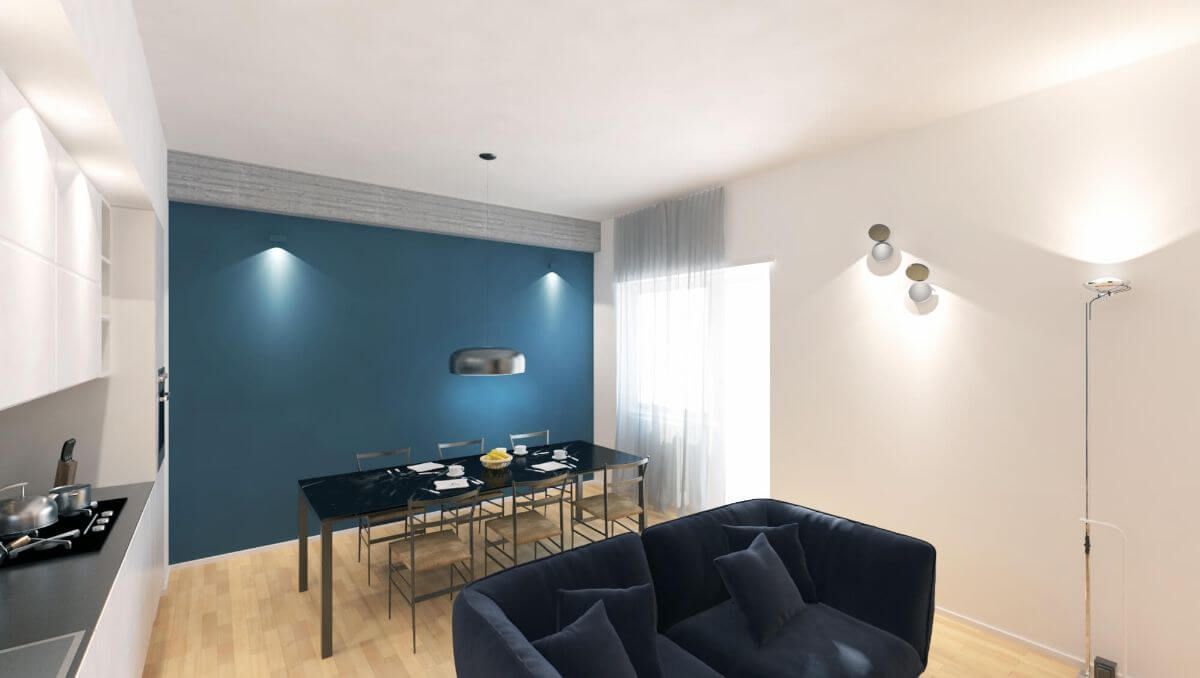 progetto interno casa e cucina saad roma srl