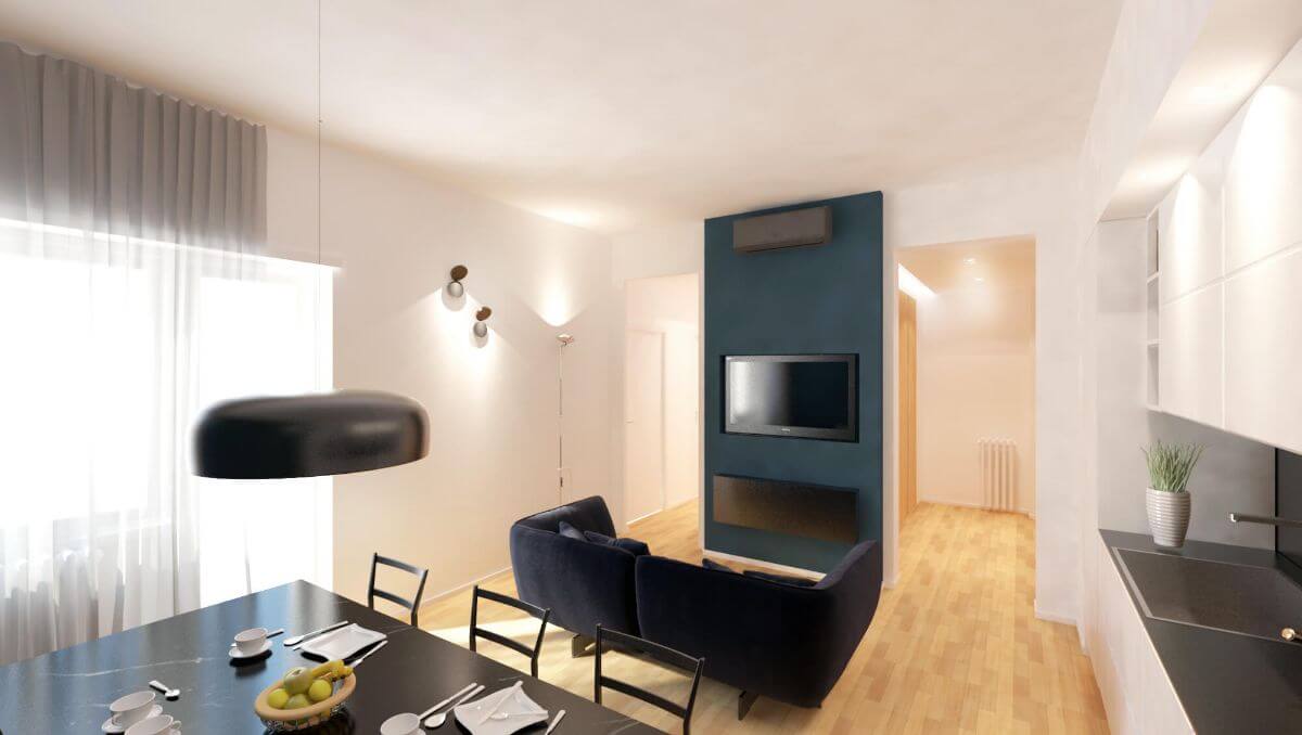 progetto interno casa e cucina saad roma srl