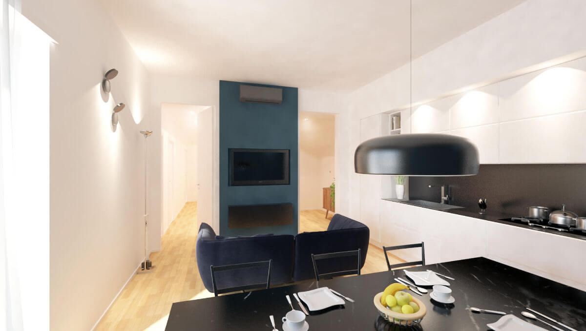 progetto interno casa e cucina saad roma srl