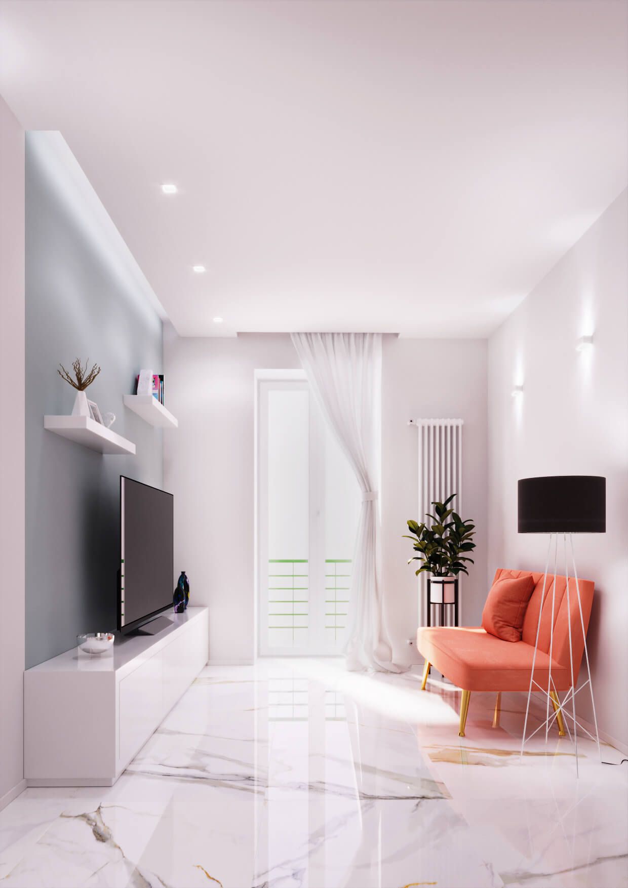 render progetto saad roma casa erminia