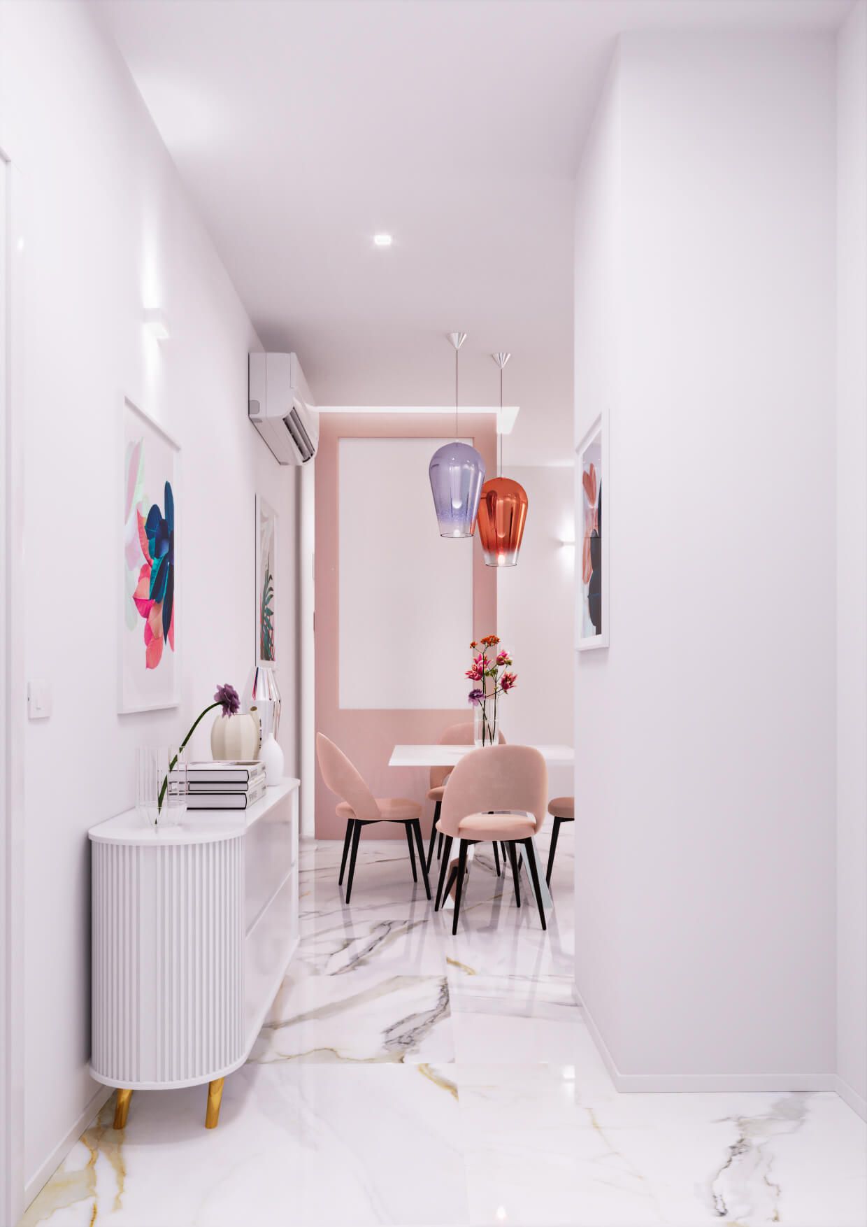 render progetto saad roma casa erminia