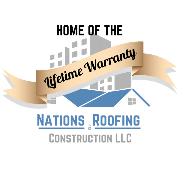 Nations Roofing & Construction Logo with 