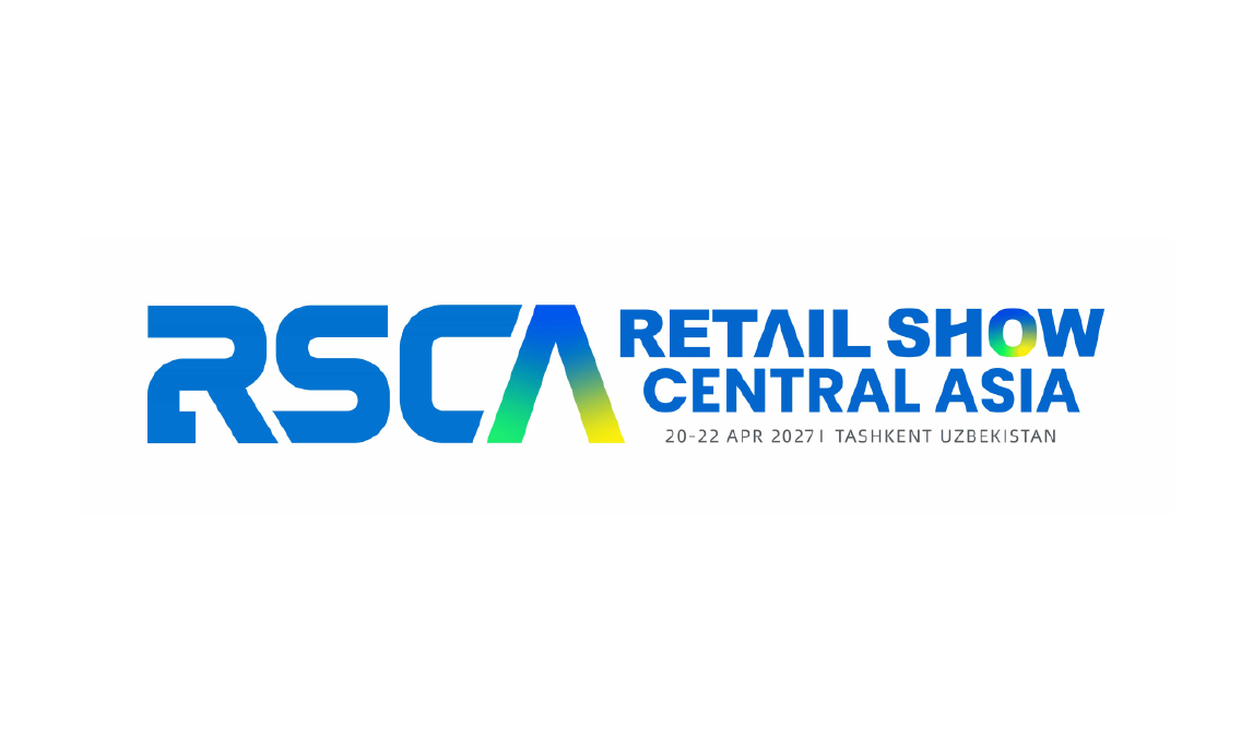 RSCA Retail Show Central Asia logo in blue, green, and red text