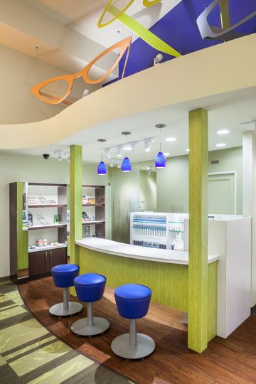 Optometry Office Designs, Optical Office Design | Barbara Wright Design