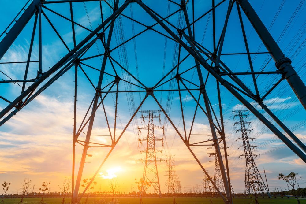 A Sunset View Under Power Lines — Australian Mobile Welding Pty Ltd in Atherton, QLD\