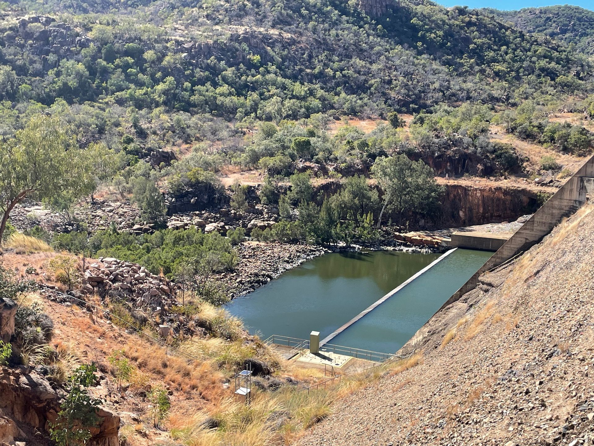 Truck Bed With Large Metal Bin — Australian Mobile Welding Pty Ltd in Normanton, QLD