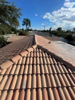 Residential Roof After Pressure Cleaning
