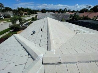 Residential Roof After Pressure Cleaning