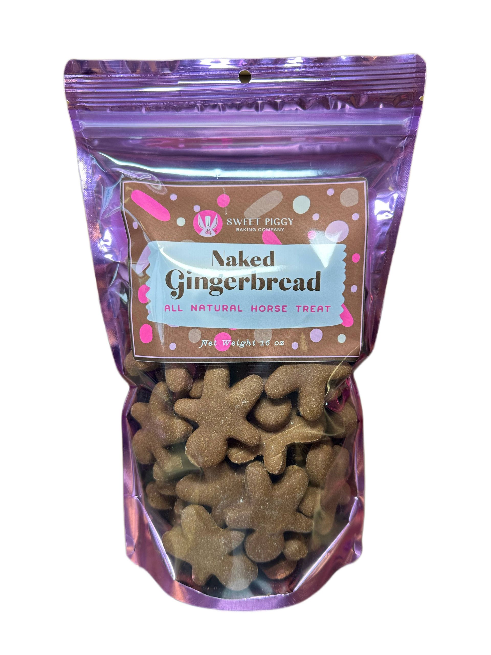 Naked Gingerbread Dog Treats