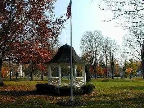 gazebo in a park