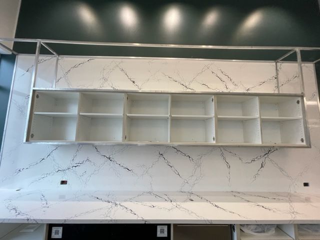 Shinny White Flooring — Longmont, CO — Colorado Stone Company