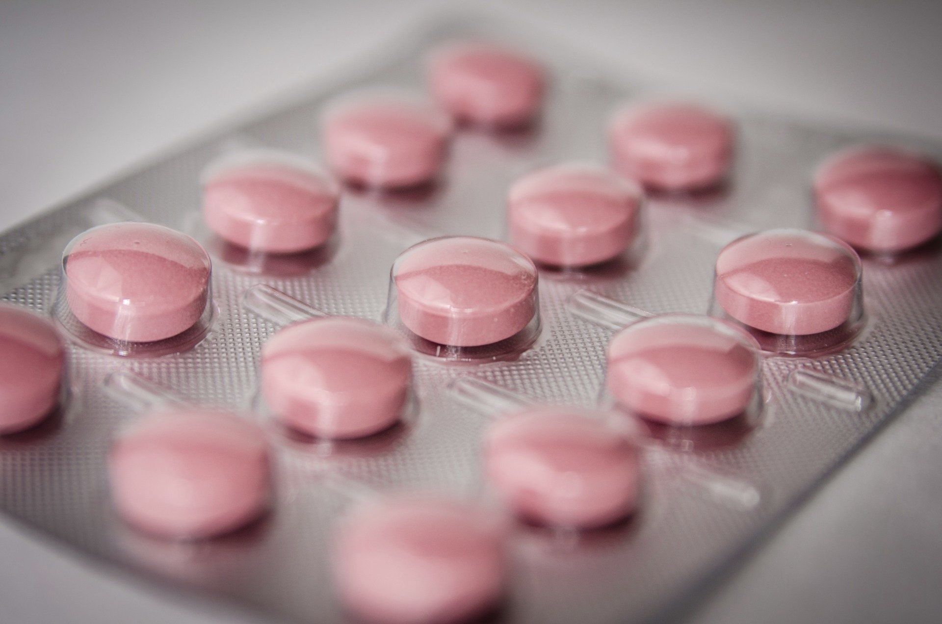 Pink Medication Pills