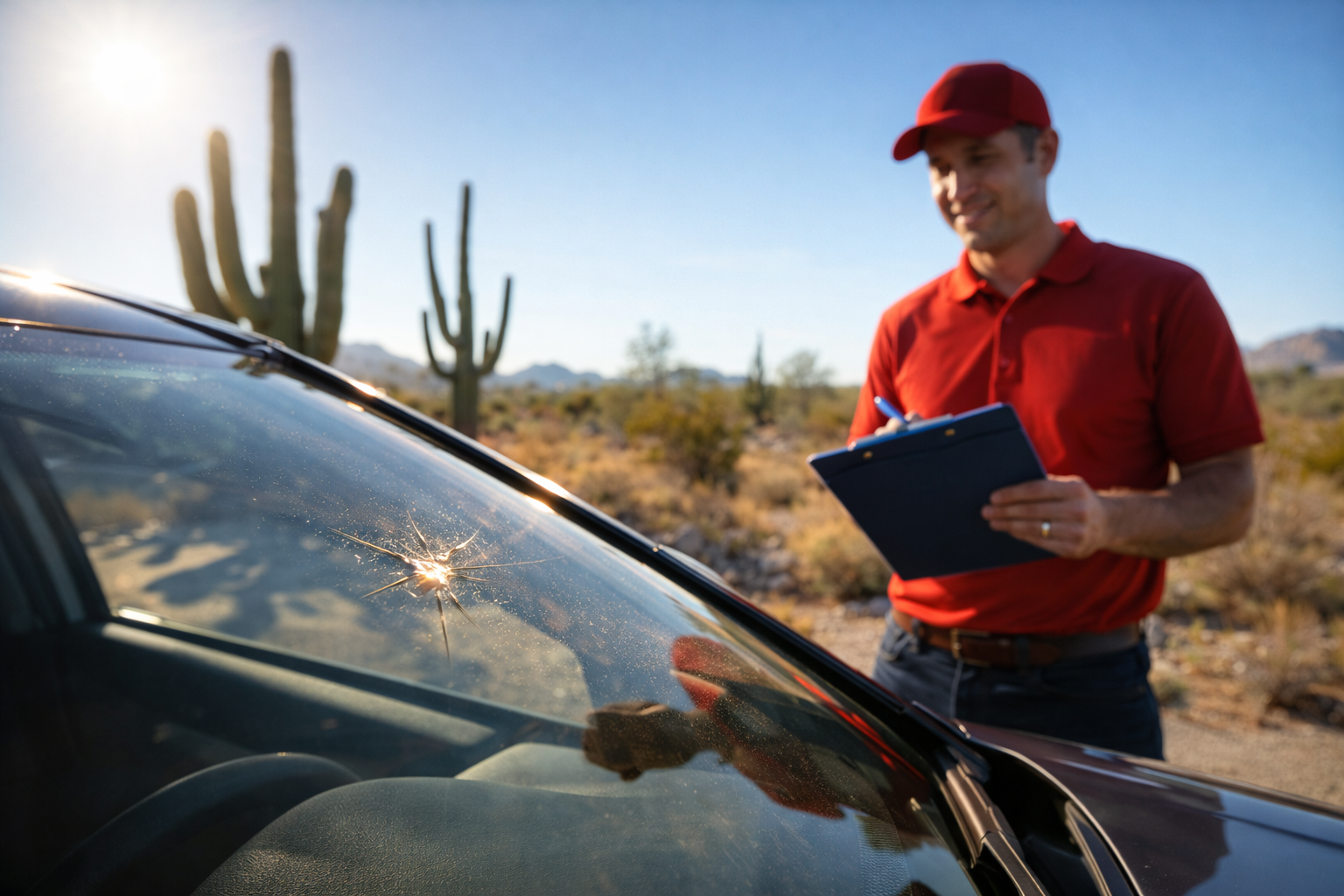 How to Get a Windshield Replaced for Free in Arizona