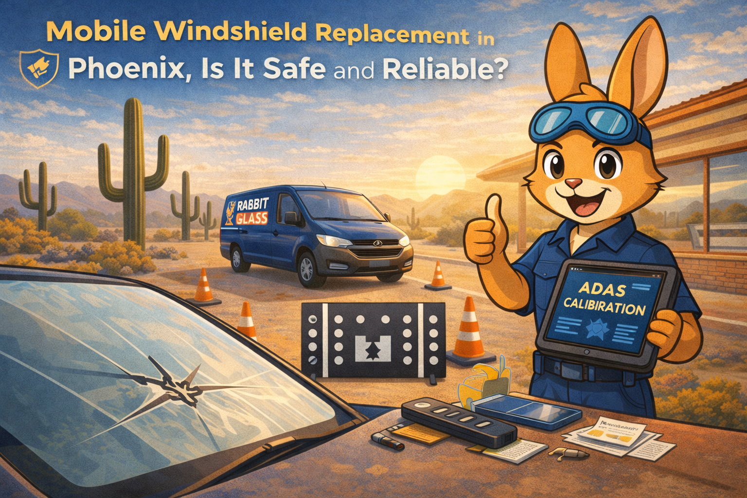 Mobile Windshield Replacement in Phoenix, Is It Safe and Reliable