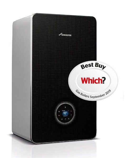 Worcester gas boiler - Which? Best Buy badge