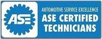 ASE certified technicians badge