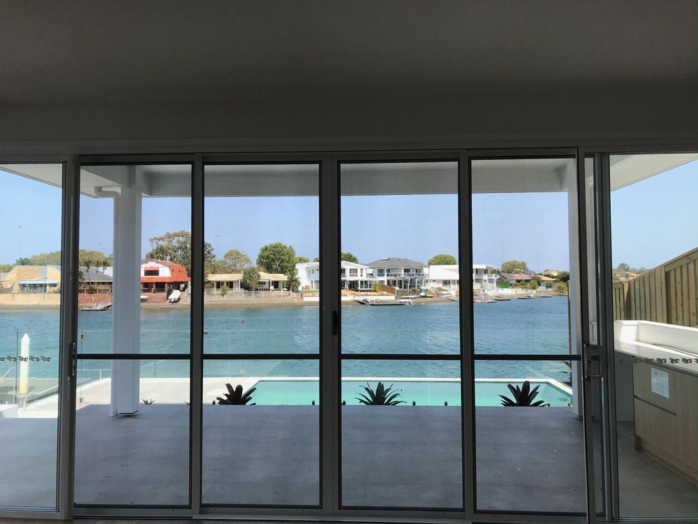 View of A Waterfront House — Suburban Security Screens in Currumbin, QLD