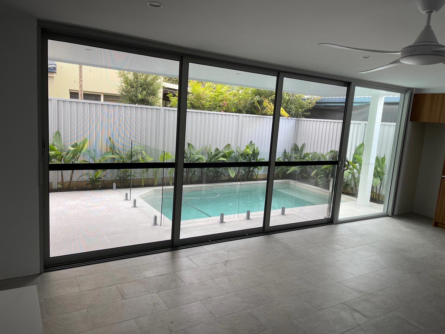 Large Sliding Glass Doors — Suburban Security Screens in Currumbin, QLD
