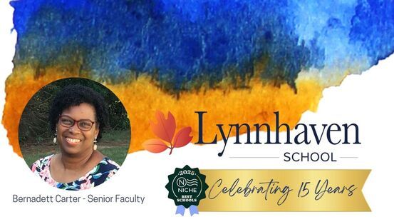 A poster for lynnhaven school celebrating 15 years