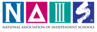A logo for the national association of independent schools