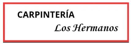 CARPINTERIA LOS HERMANOS