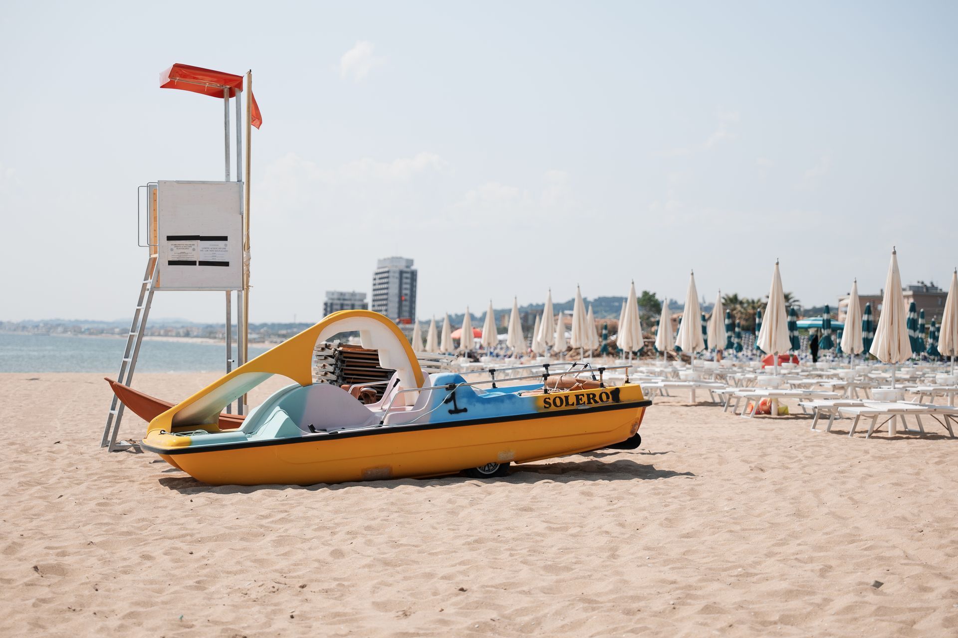 pedalò spiaggia
