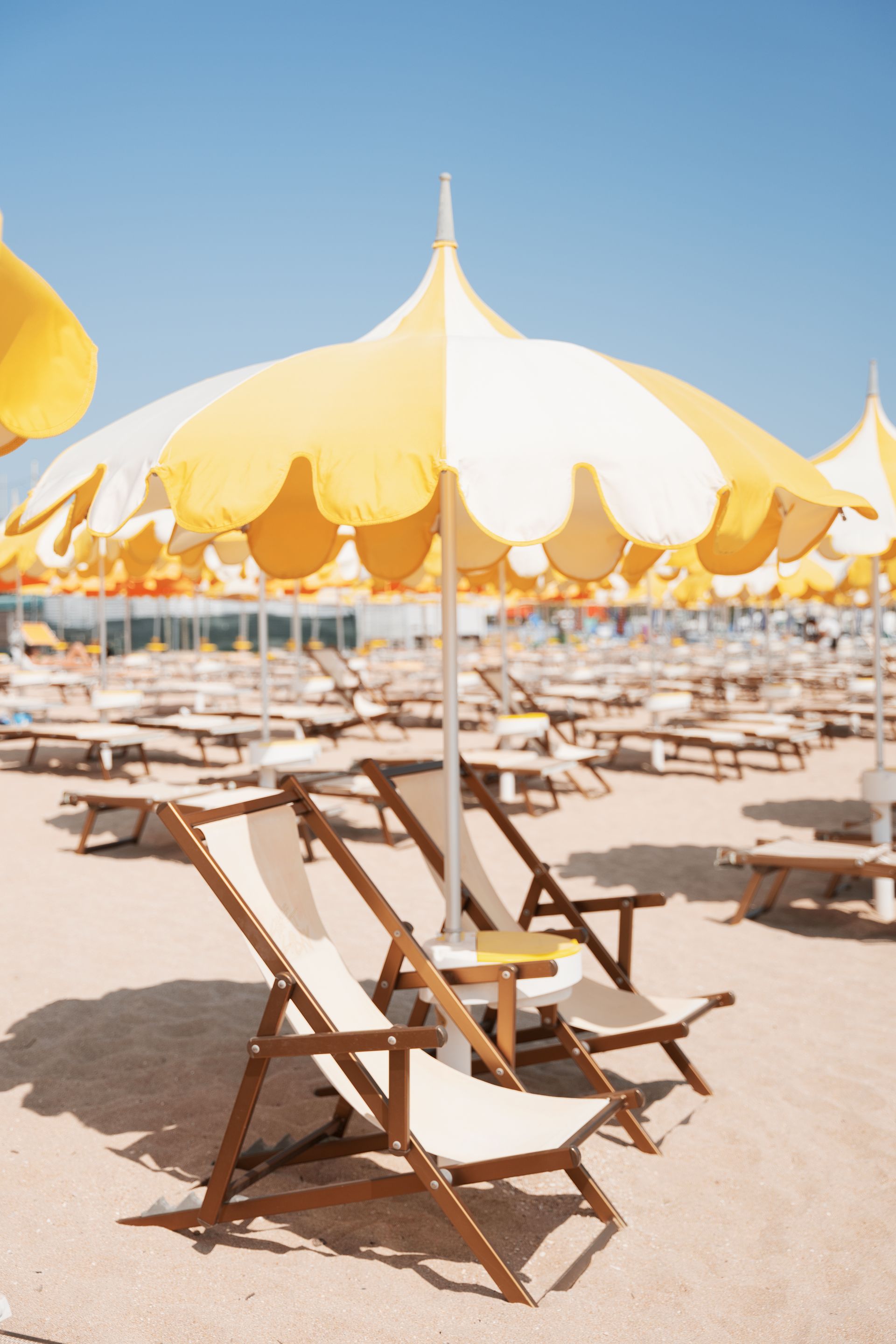 spiaggia attrezzata