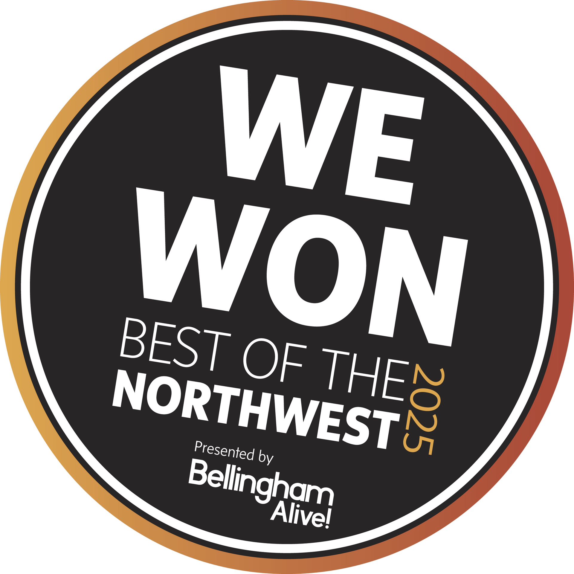 Best of the North West 2025 badge