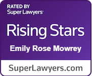 Emily Rose Mowrey SuperLawyers Rising Star Award