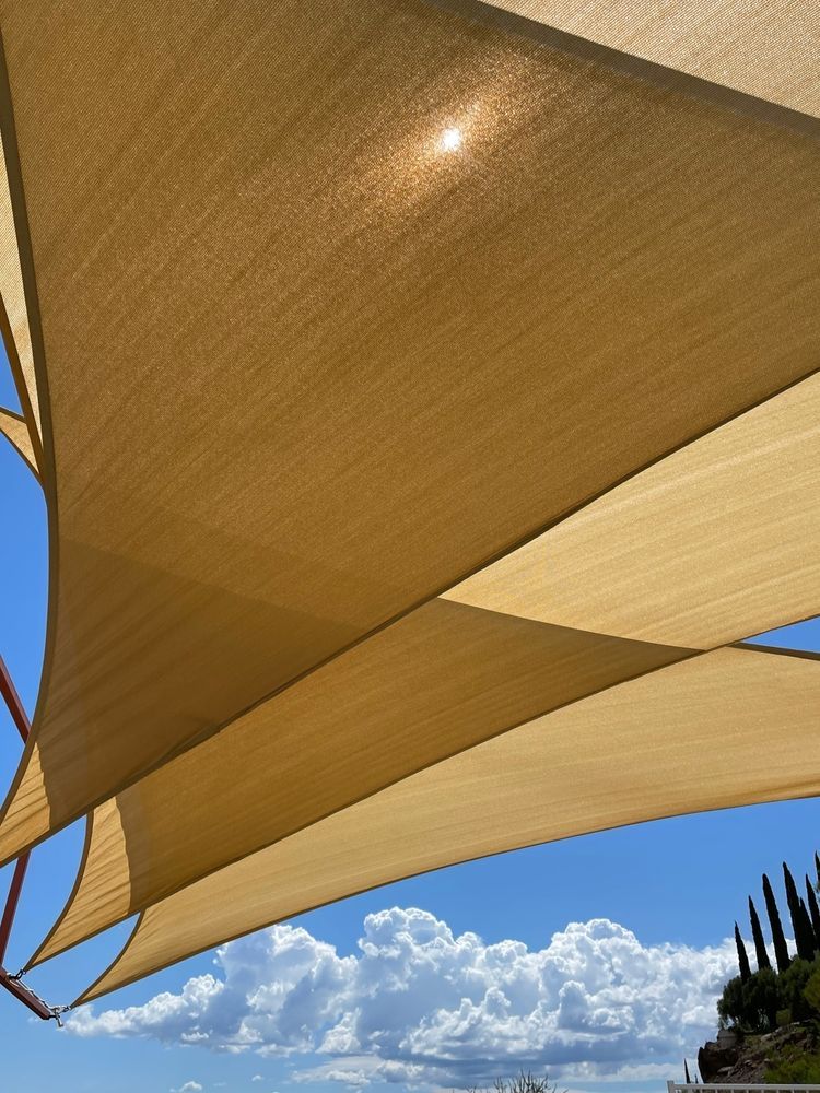 Triangle Sun Shade Sail — We Construct Shade Sails in Wyong, NSW