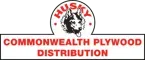 Un logo pour une société appelée commonwealth plywood distribution