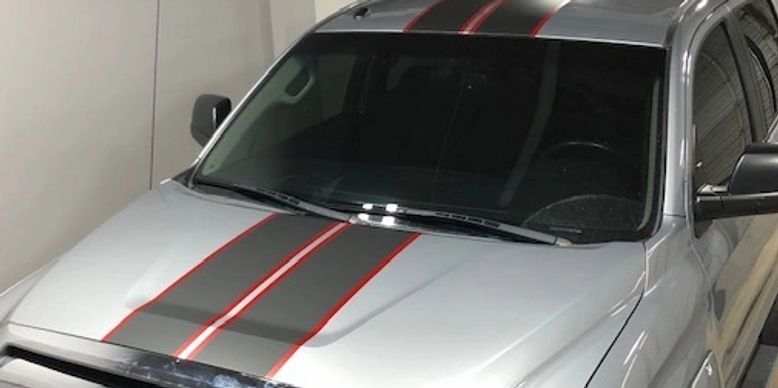 racing stripe wrap