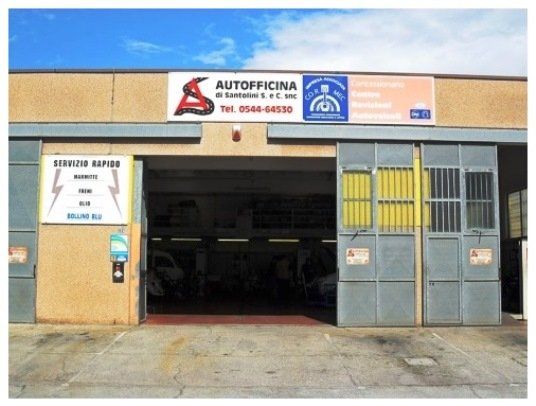 vista officina dall'esterno