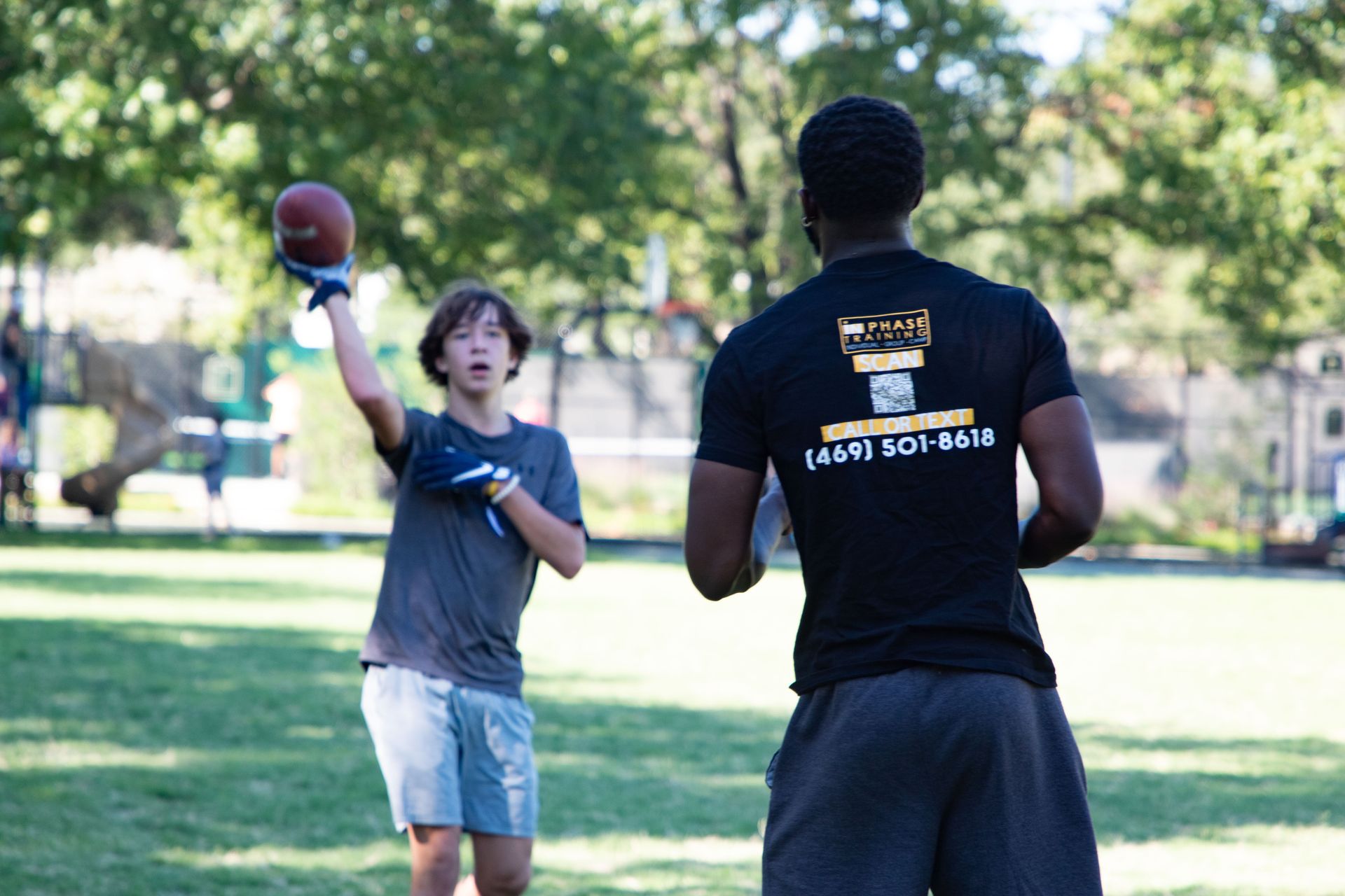 Wide Receiver Training in Garland