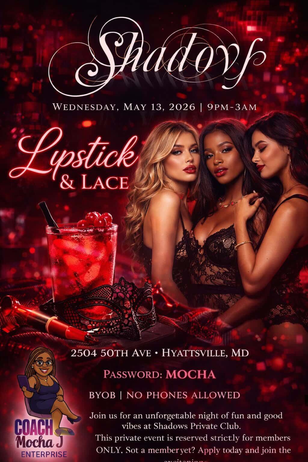 Lipstick & Lace Hosted By Coach Mocha