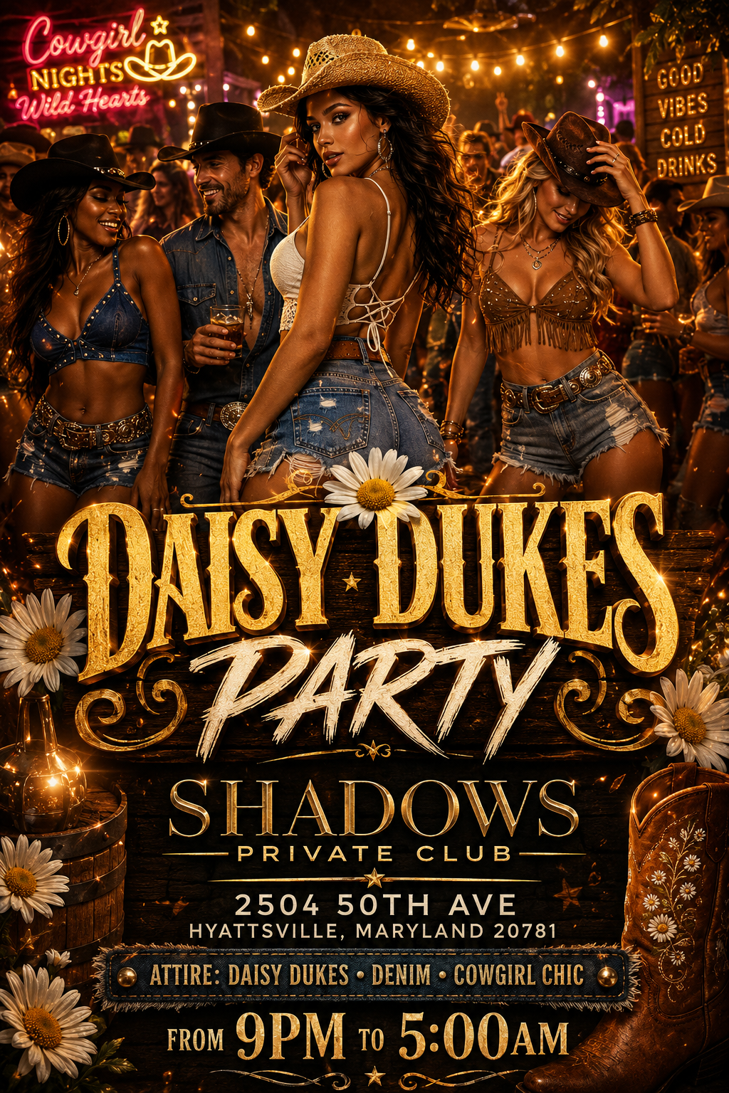 Daisy Dukes Party