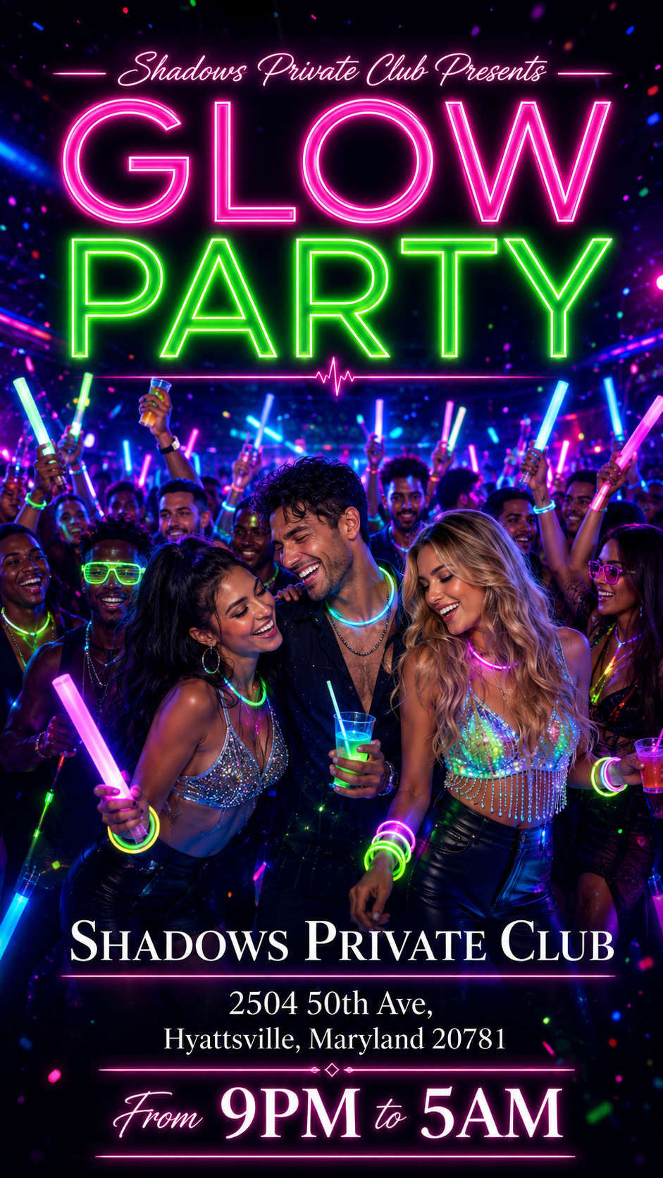Glow In The Dark Party