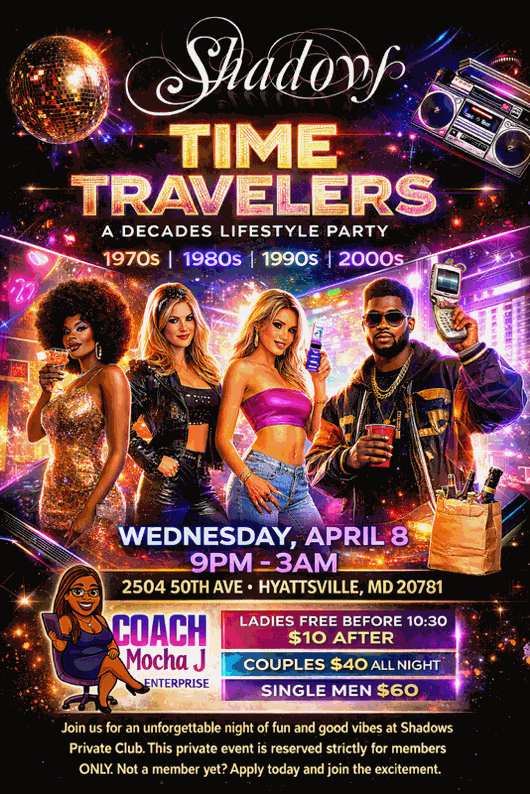 Time Travelers hosted by Coach Mocha 